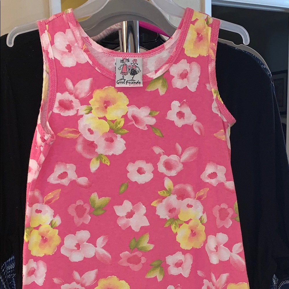 Girls size 7 long dress